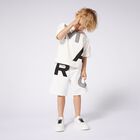 Boys Ivory Logo Shorts, 2, hi-res