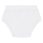 طقم فستان تول باللون  أبيض وأخضر للبنات , 1, hi-res