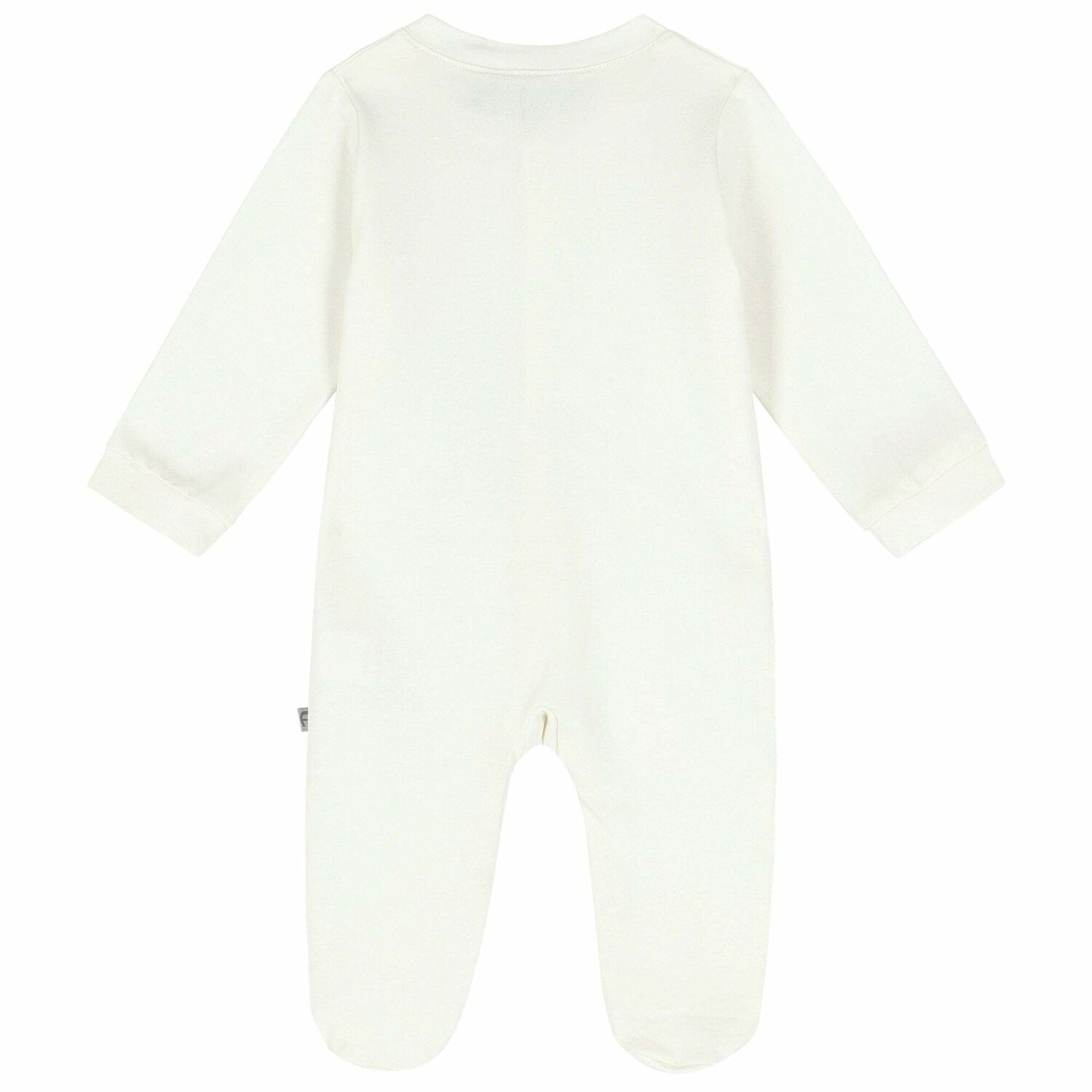 Ivory & Gold Logo Babygrow, 1, hi-res image number null