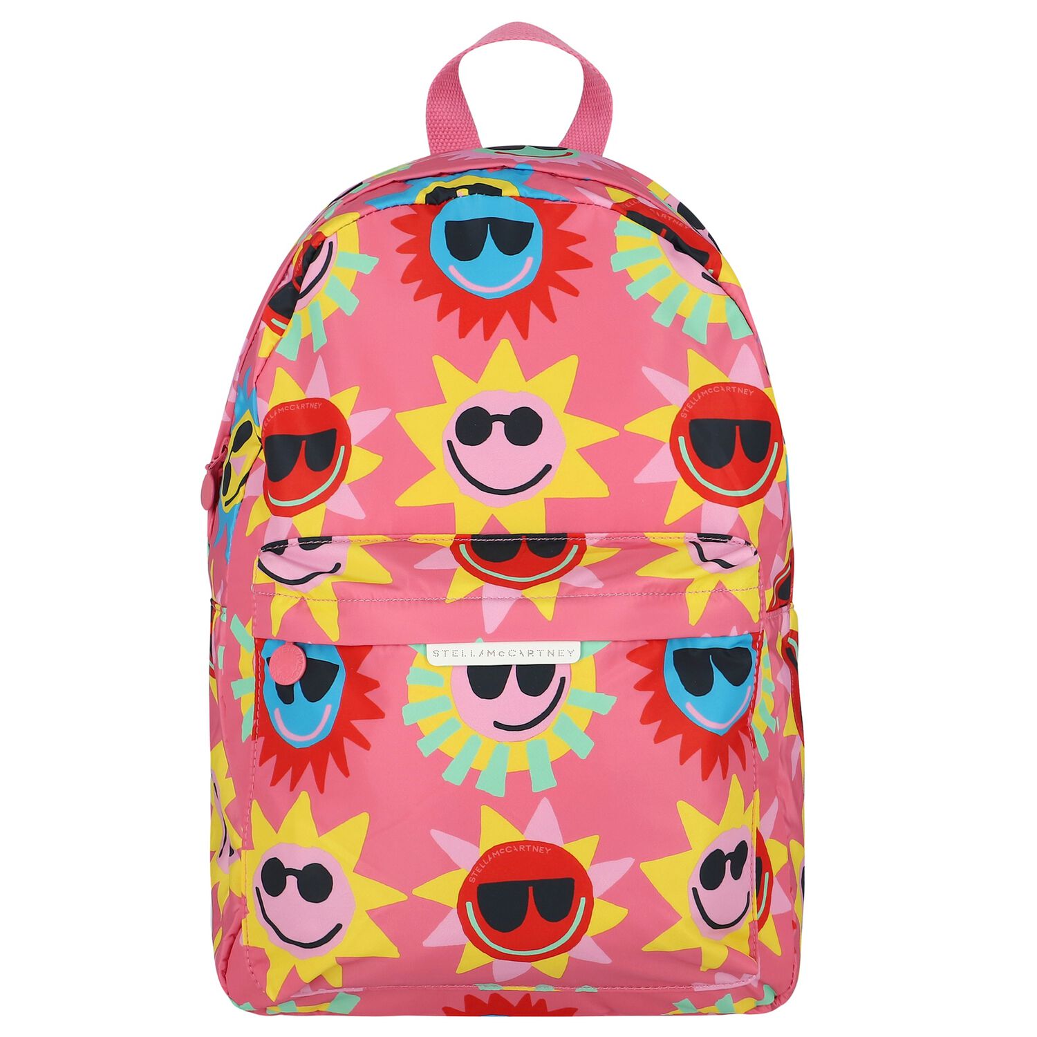 Girls Pink Sun Backpack, 1, hi-res image number null