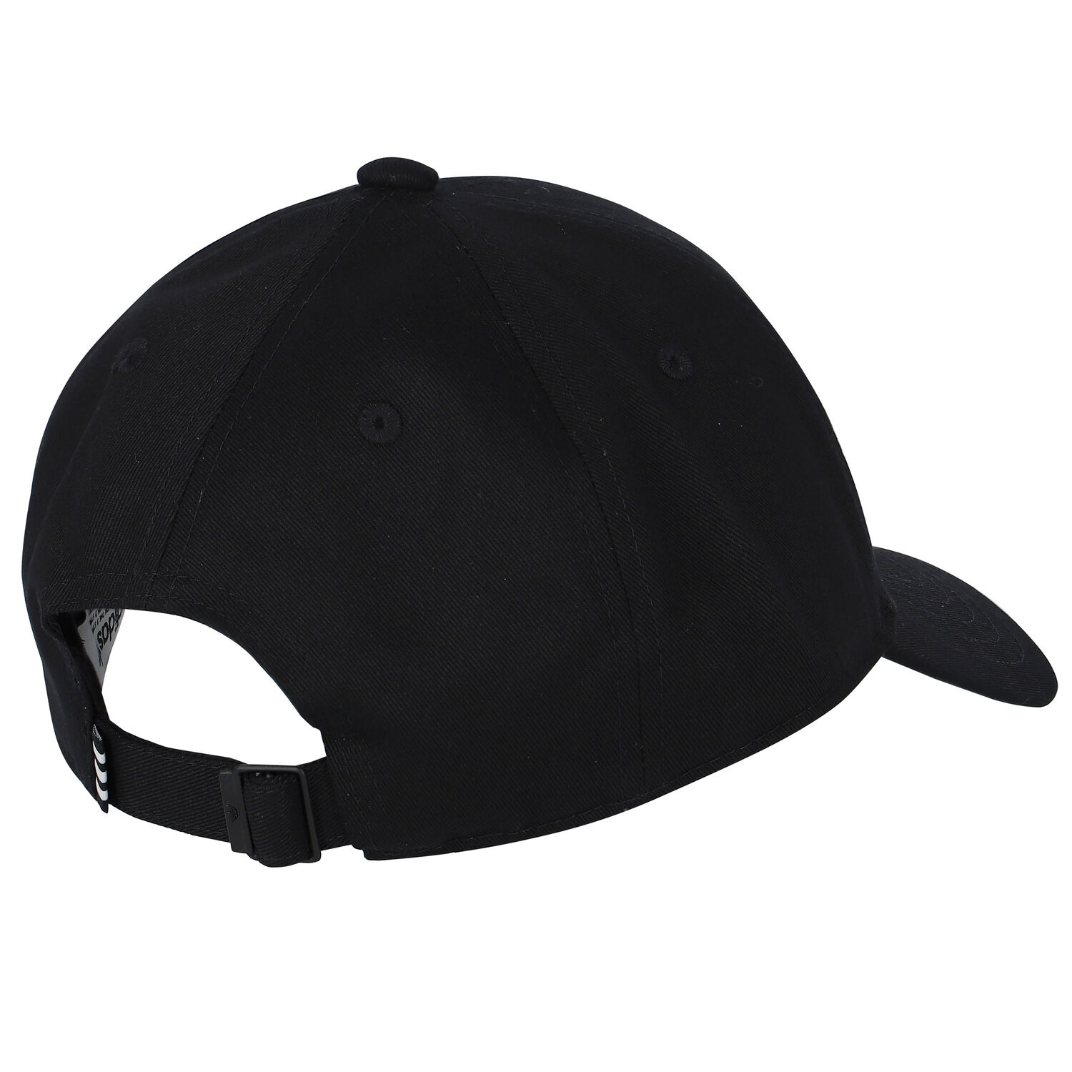 Black Logo Embroidered Cap, 1, hi-res image number null
