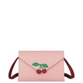 Girls Pink Cherry Handbag