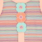 فستان بنات مخطط باللون الوردى, 1, hi-res