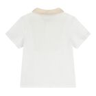 طقم شورت محبوك أبيض وبيج للأطفال الرضع, 1, hi-res