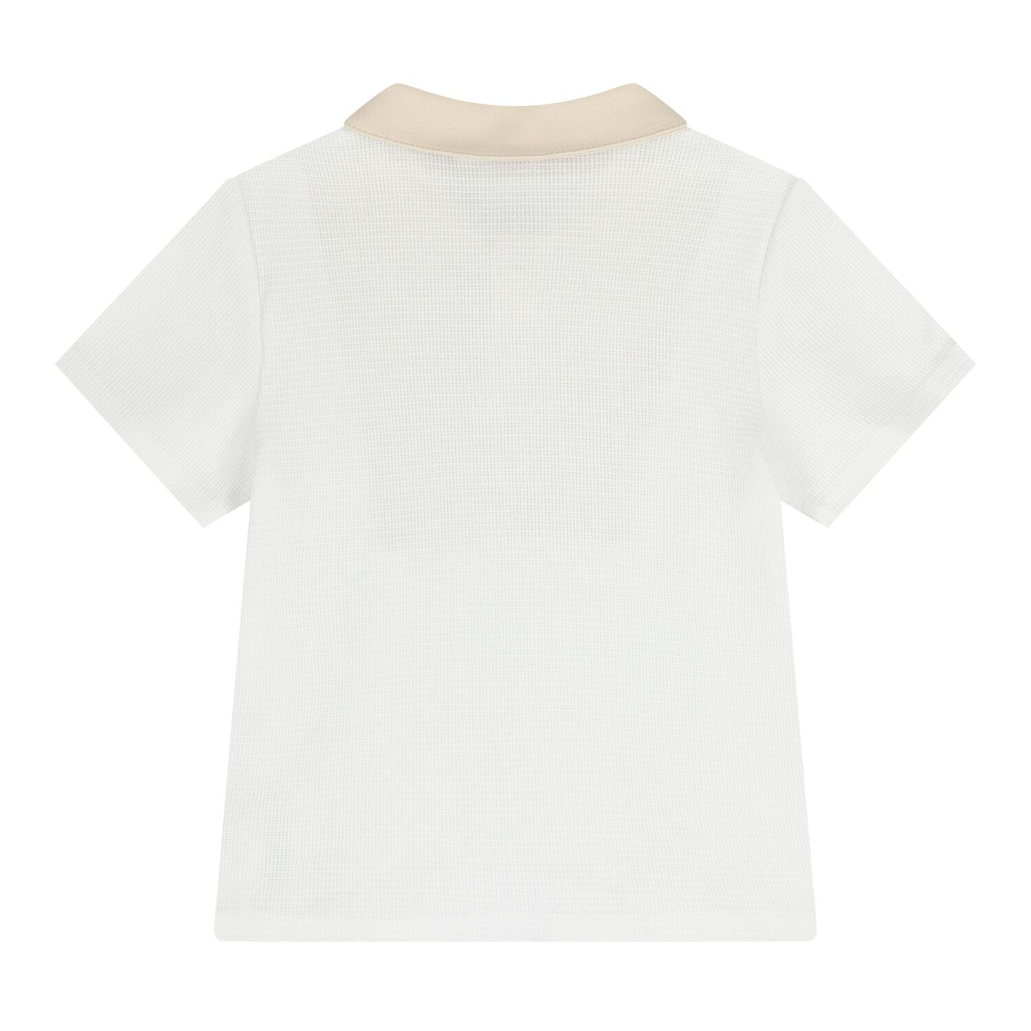 طقم شورت محبوك أبيض وبيج للأطفال الرضع, 1, hi-res