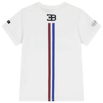 Boys White Logo T-Shirt