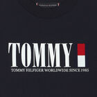 تيشيرت قطن بالشعار باللون الكحلي للأولاد, 1, hi-res