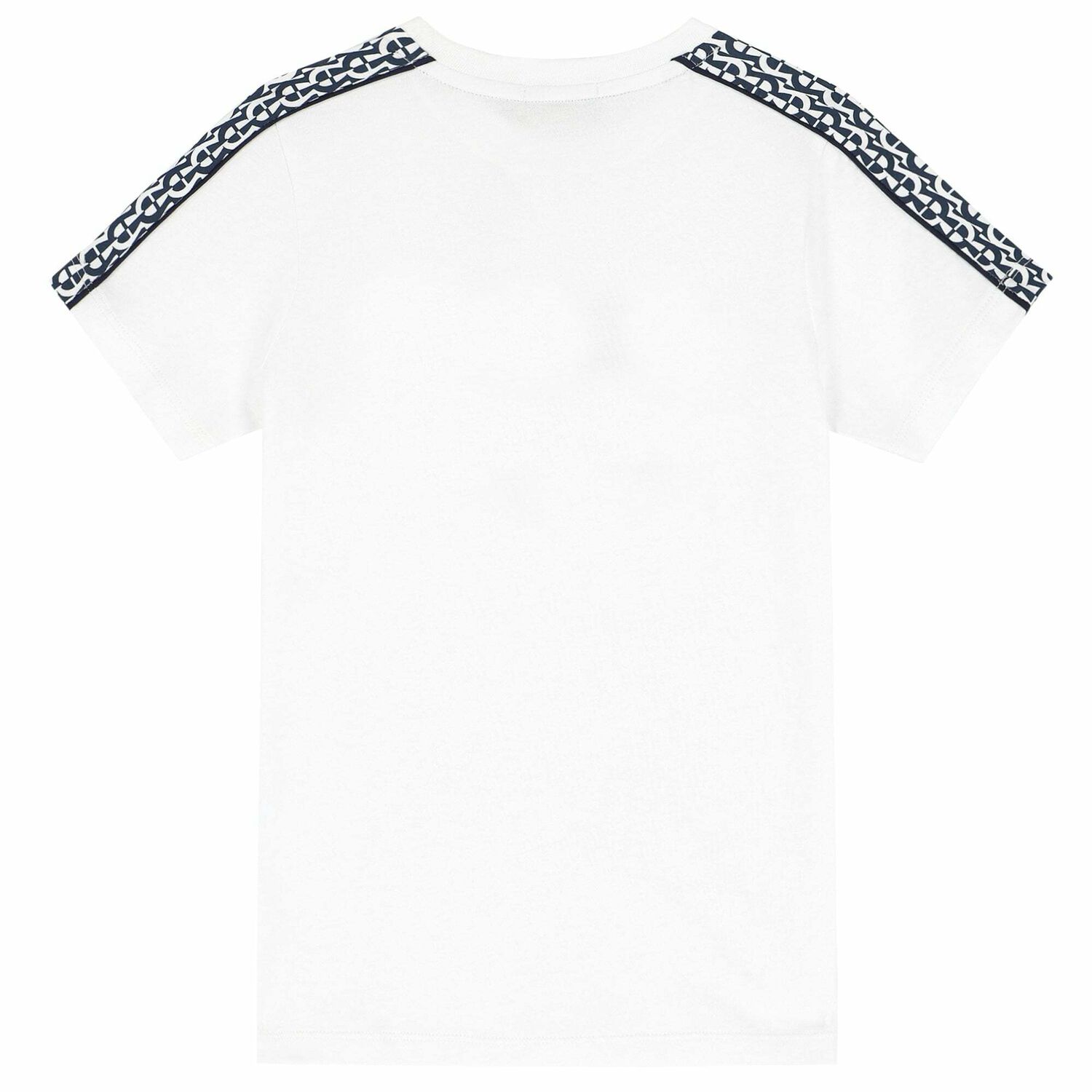 Boys White Logo T-shirt, 2, hi-res image number null