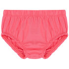 Baby Girls Pink Logo Dress Set, 1, hi-res