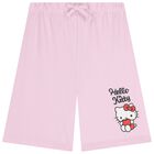 Girls Red Hello Kitty Shorts Set, 1, hi-res
