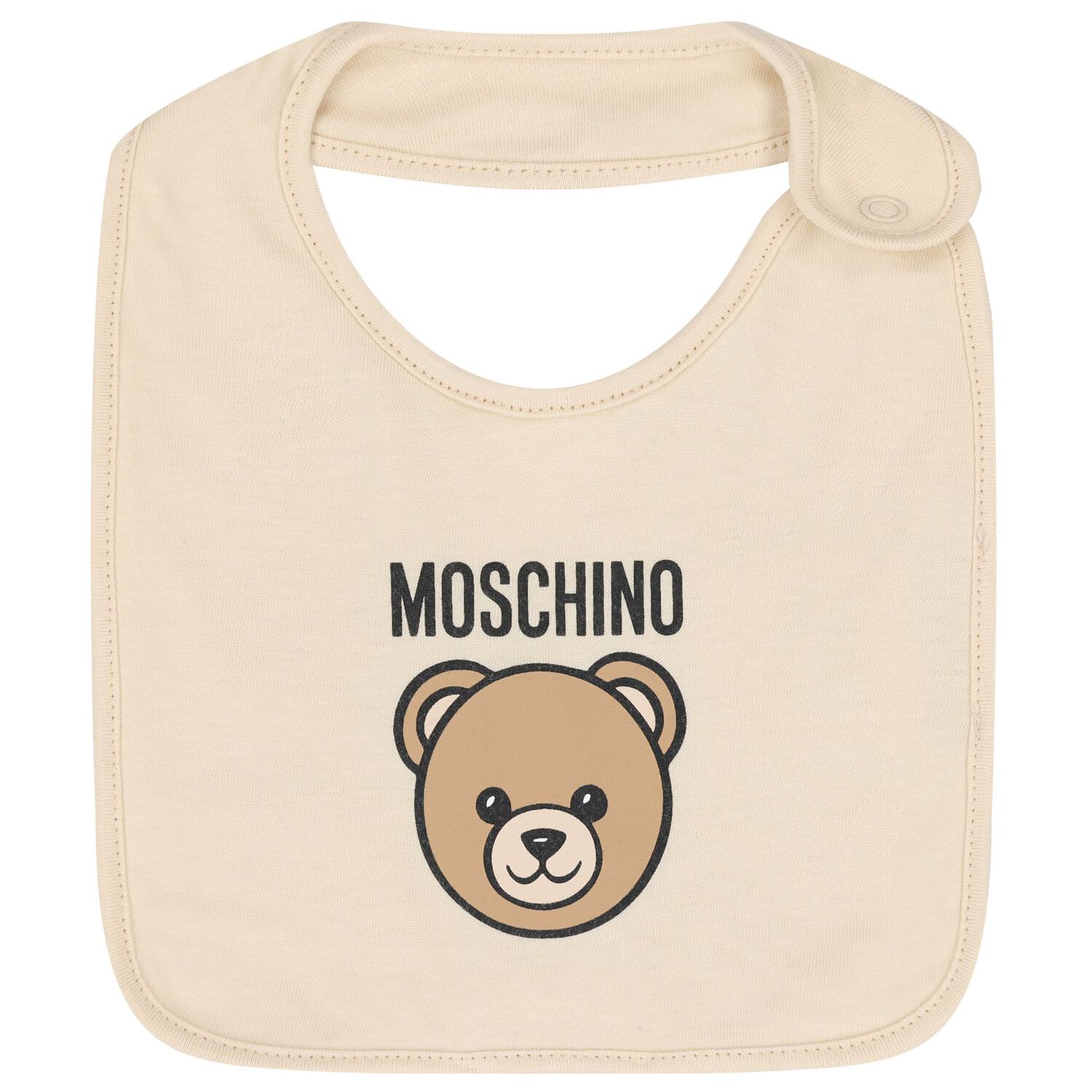 Beige Teddy Bear Logo Babygrow Gift Set, 2, hi-res