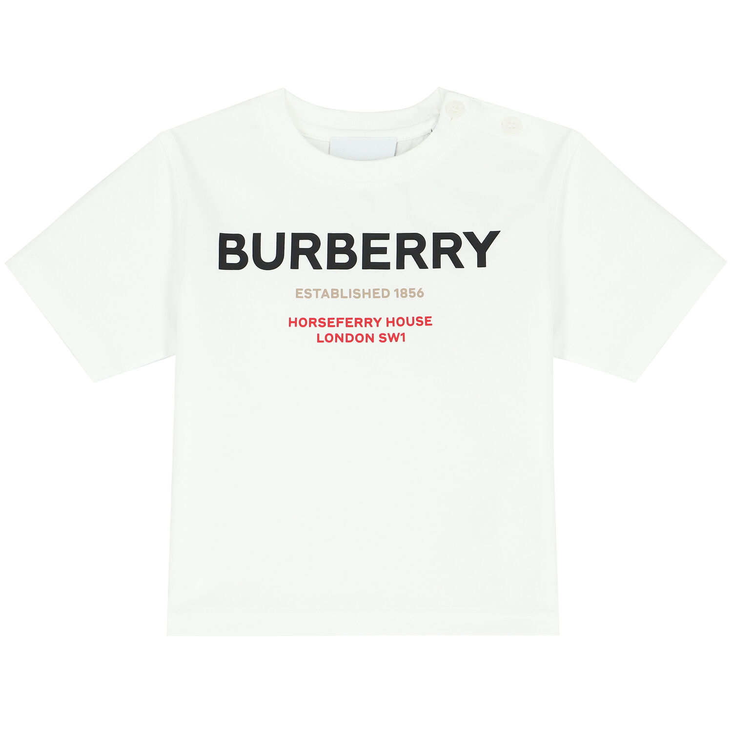 White Logo T-Shirt, 1, hi-res image number null