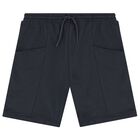Boys Green, White & Navy Shorts Set, 3, hi-res