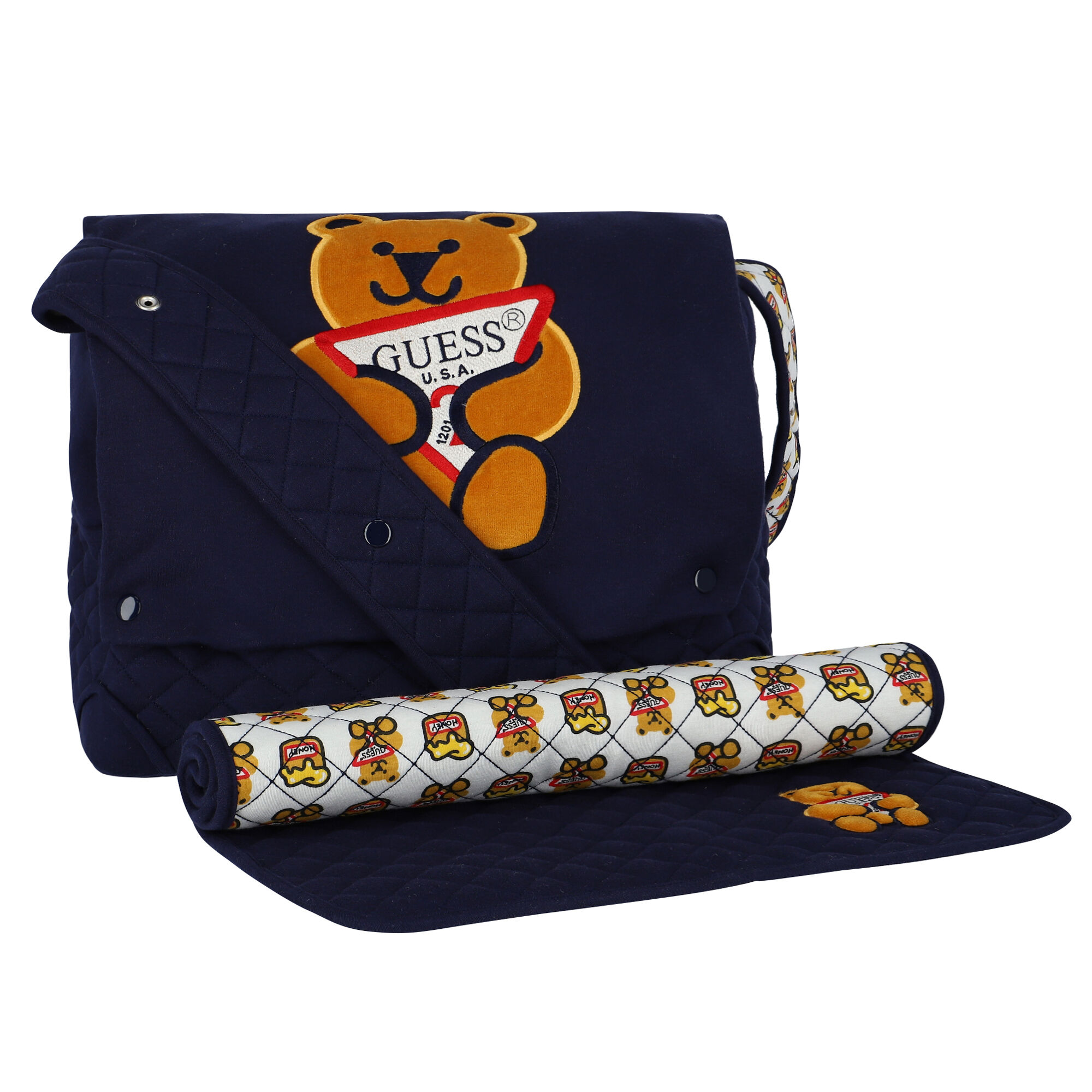 Guess baby changing bag discount