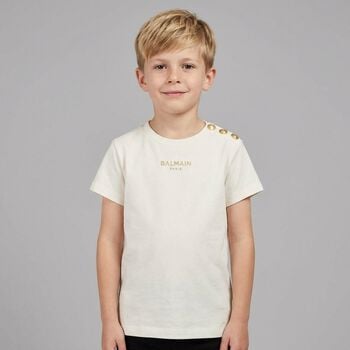 Ivory Logo T-Shirt