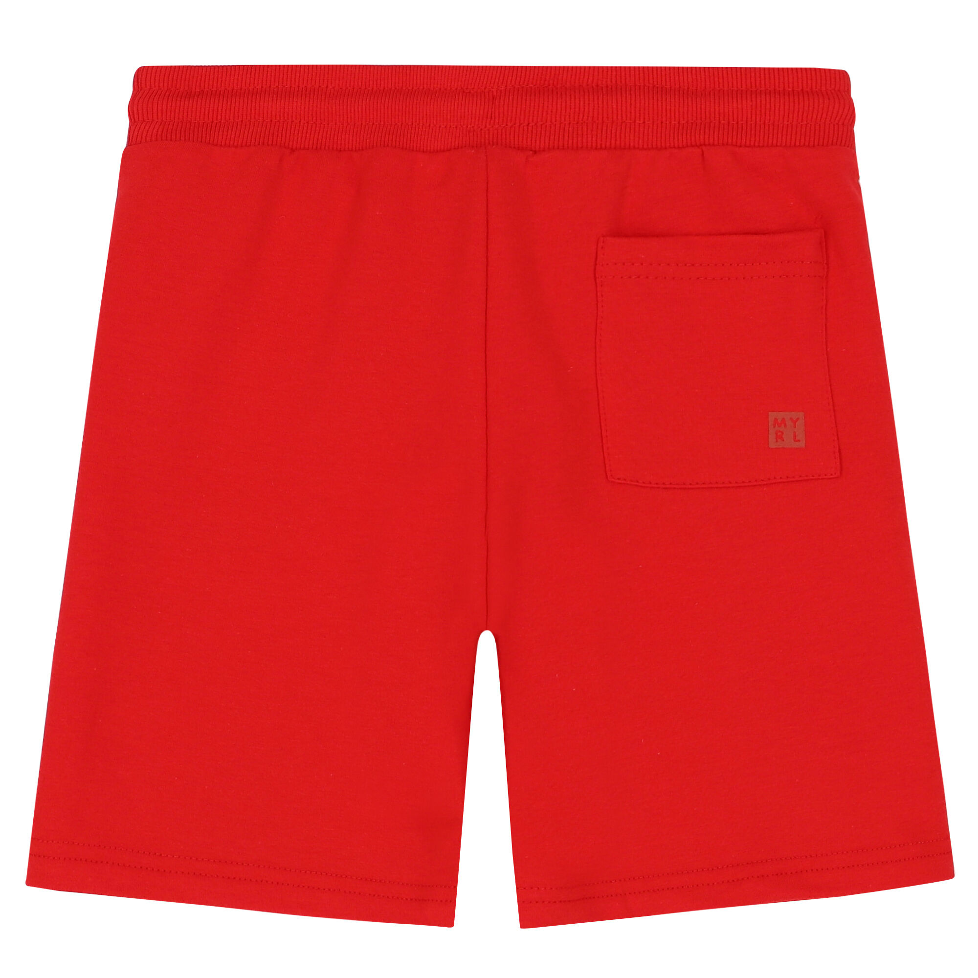 Boys red shop cotton shorts