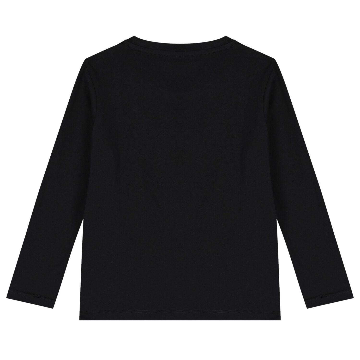 Boys Black Barocco Long Sleeve Top, 1, hi-res image number null