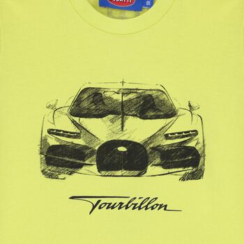 Younger Boys Yellow Logo T-Shirt