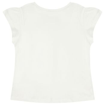 Girls Ivory Crab T-Shirt