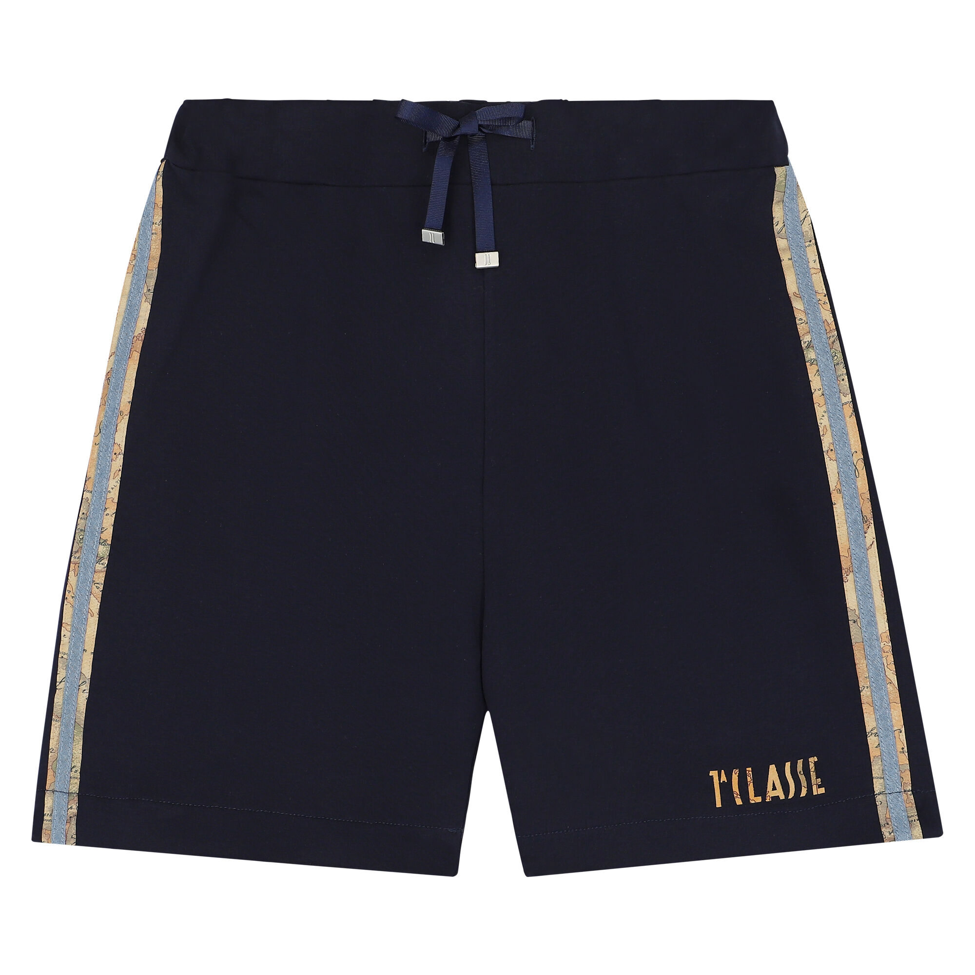 Boys navy cotton shorts on sale