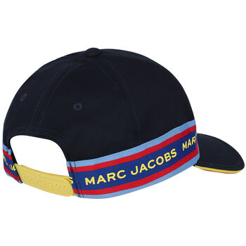 Boys Navy Blue Logo Cap