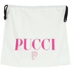 Girls Pink Marmo Baby Blanket, 1, hi-res