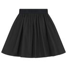 تنورة سوداء بشعار للبنات, 1, hi-res