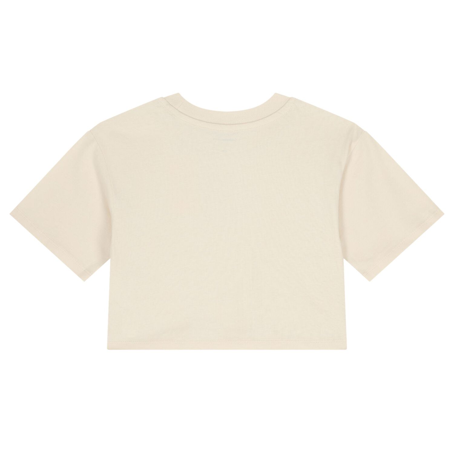 Girls Beige Logo T-Shirt, 1, hi-res