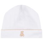 White & Beige Teddy Bear Time Babygrow Set, 1, hi-res