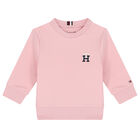 Baby Girls Pink Logo 3-Piece Tracksuit, 3, hi-res