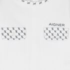 Baby Boys White & Navy Blue Logo Babygrow Gift Set, 1, hi-res