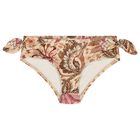Girls Pink Floral Bikini, 1, hi-res