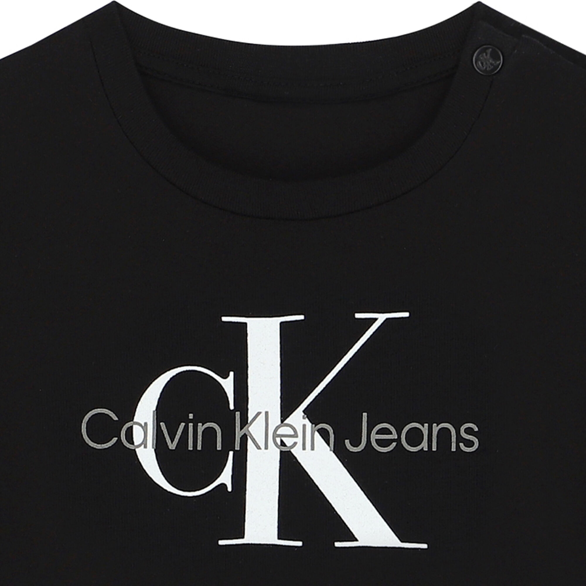 Calvin klein logo long sleeve best sale