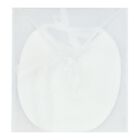 White Logo Baby Bib, 1, hi-res