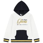 بدلة رياضية أولاد بالشعار باللون الكحلي  والأبيض, 1, hi-res