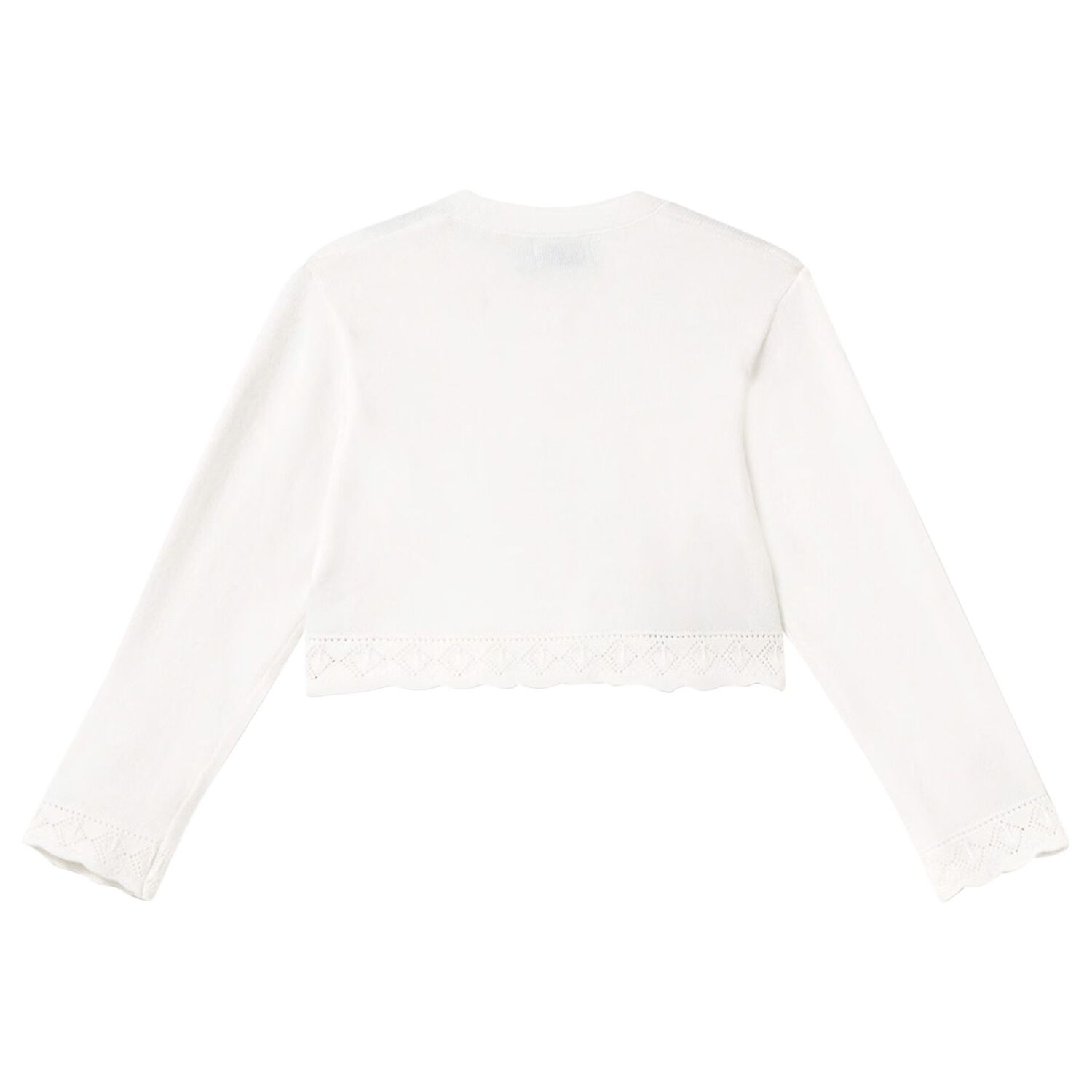 Younger Girls Ivory Cardigan, 1, hi-res image number null