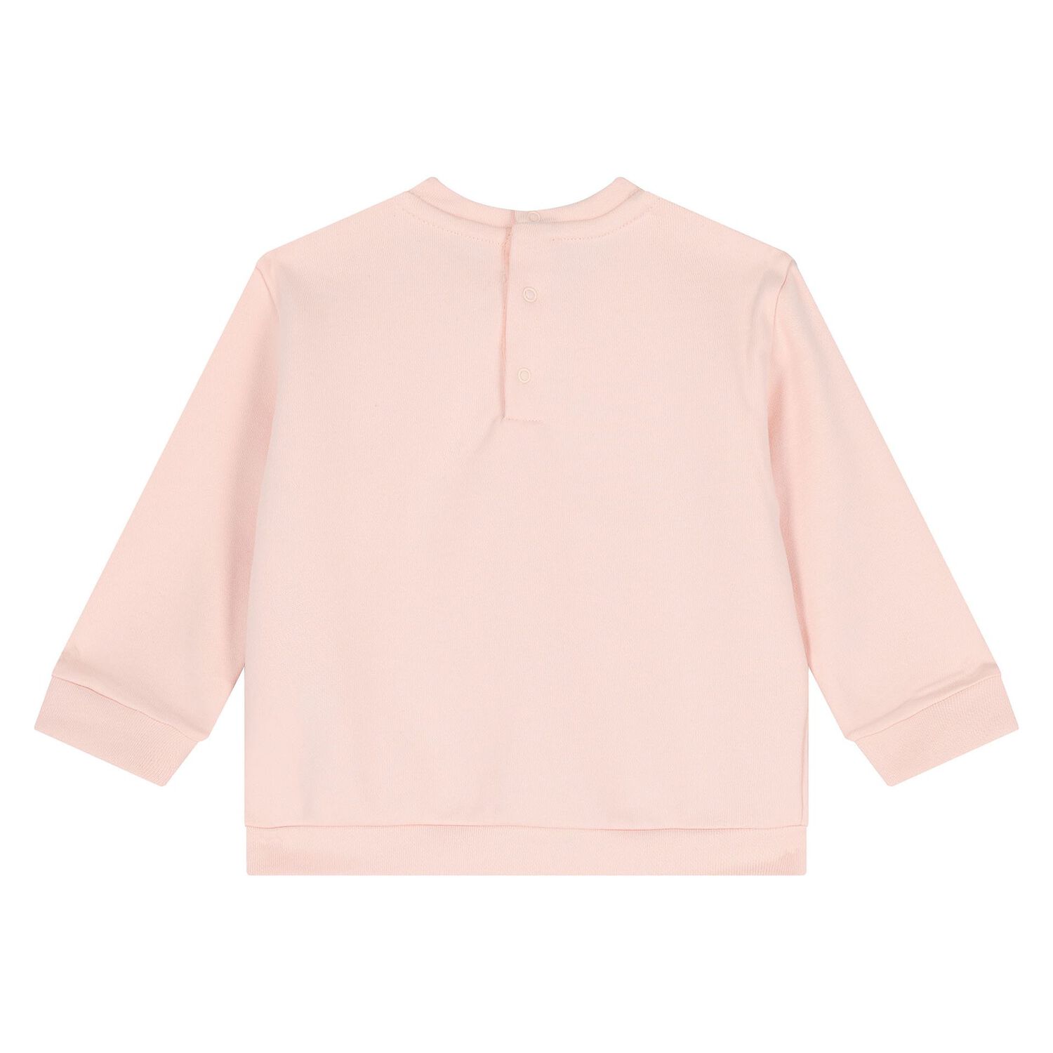 سويت شيرت بنات بالشعار باللون الوردى , 1, hi-res image number null