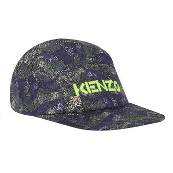Boys Purple & Green Logo Cap