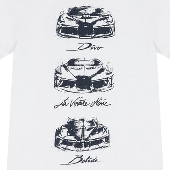 Boys White Logo T-Shirt
