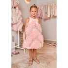 Girls Pink Sequin Tulle Dress, 1, hi-res