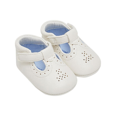 Baby Boys White Pre Walker Shoes