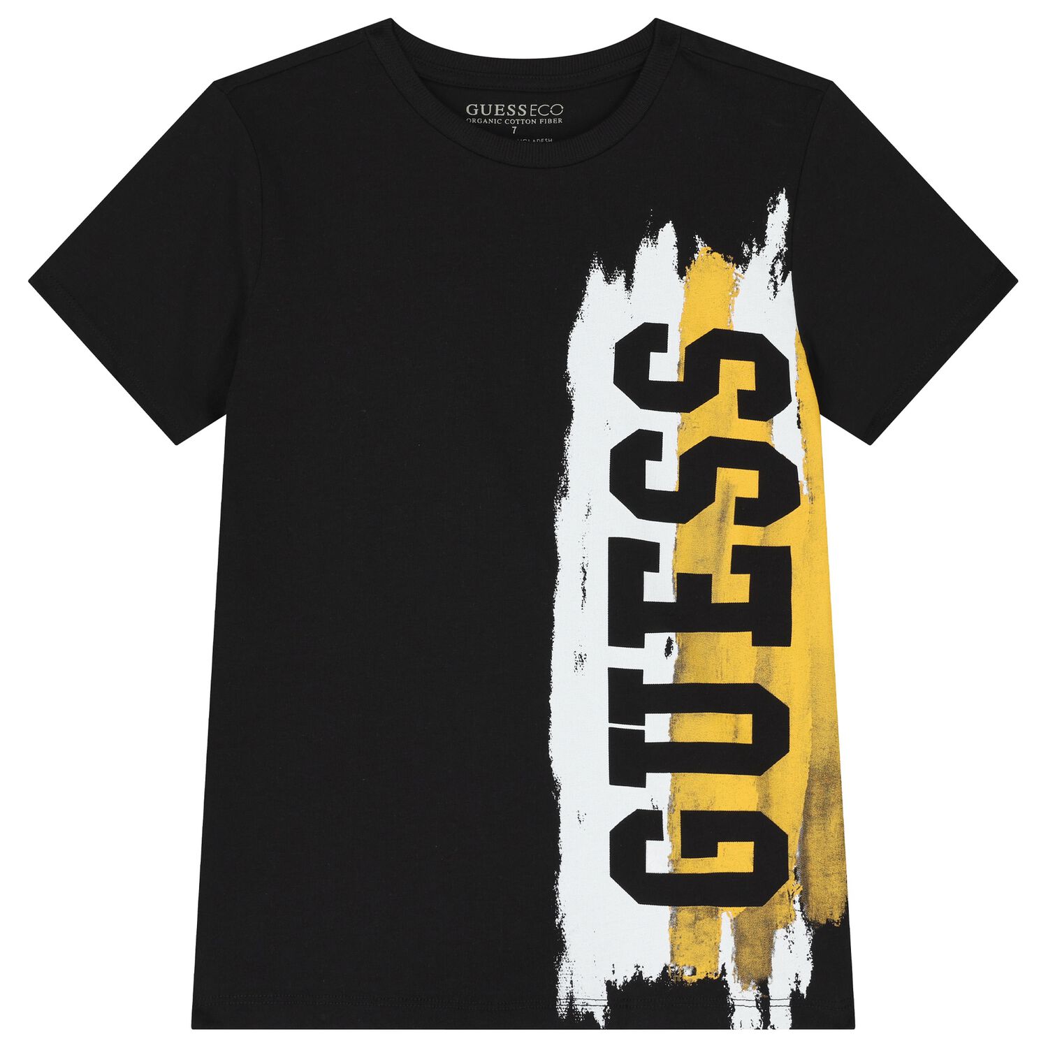 Boys Black Logo T-Shirt, 3, hi-res