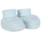 طقم هدايا للأولاد قبعة وحذاء باللون أزرق, 2, hi-res