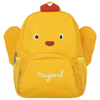 Younger Girls Yellow Chick Backpack