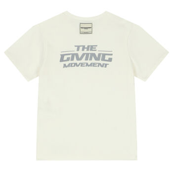 White Logo Reflective T-Shirt