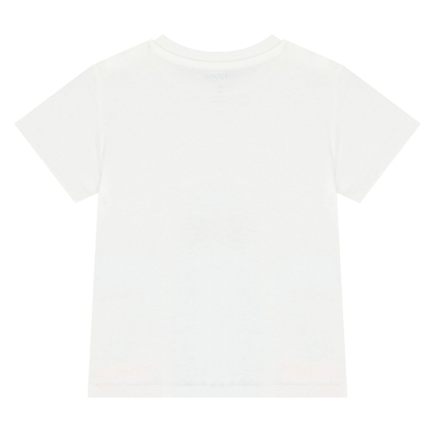 طقم شورت أبيض وبرتقالي للأولاد الصغار, 1, hi-res