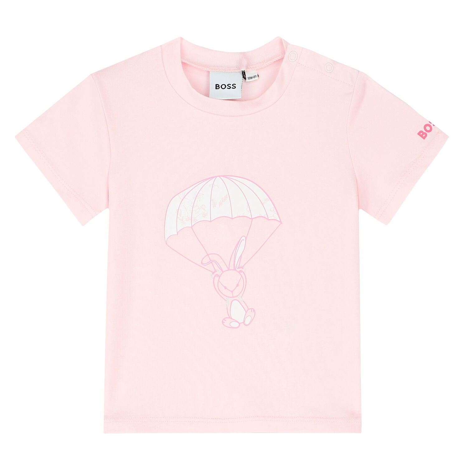 Younger Girls Pink T-Shirt & Leggings Set, 1, hi-res image number null