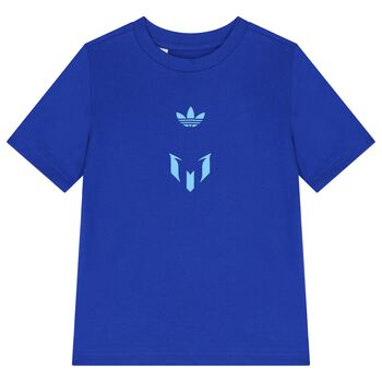 Blue Messi Logo T-Shirt