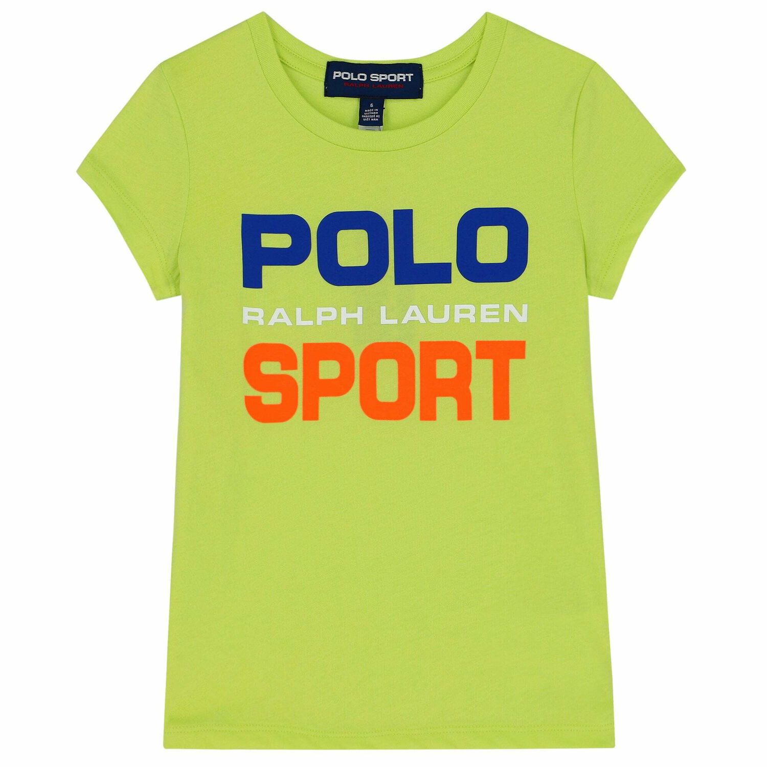 تيشيرت بالشعار باللون الاخضر للبنات, 1, hi-res image number null