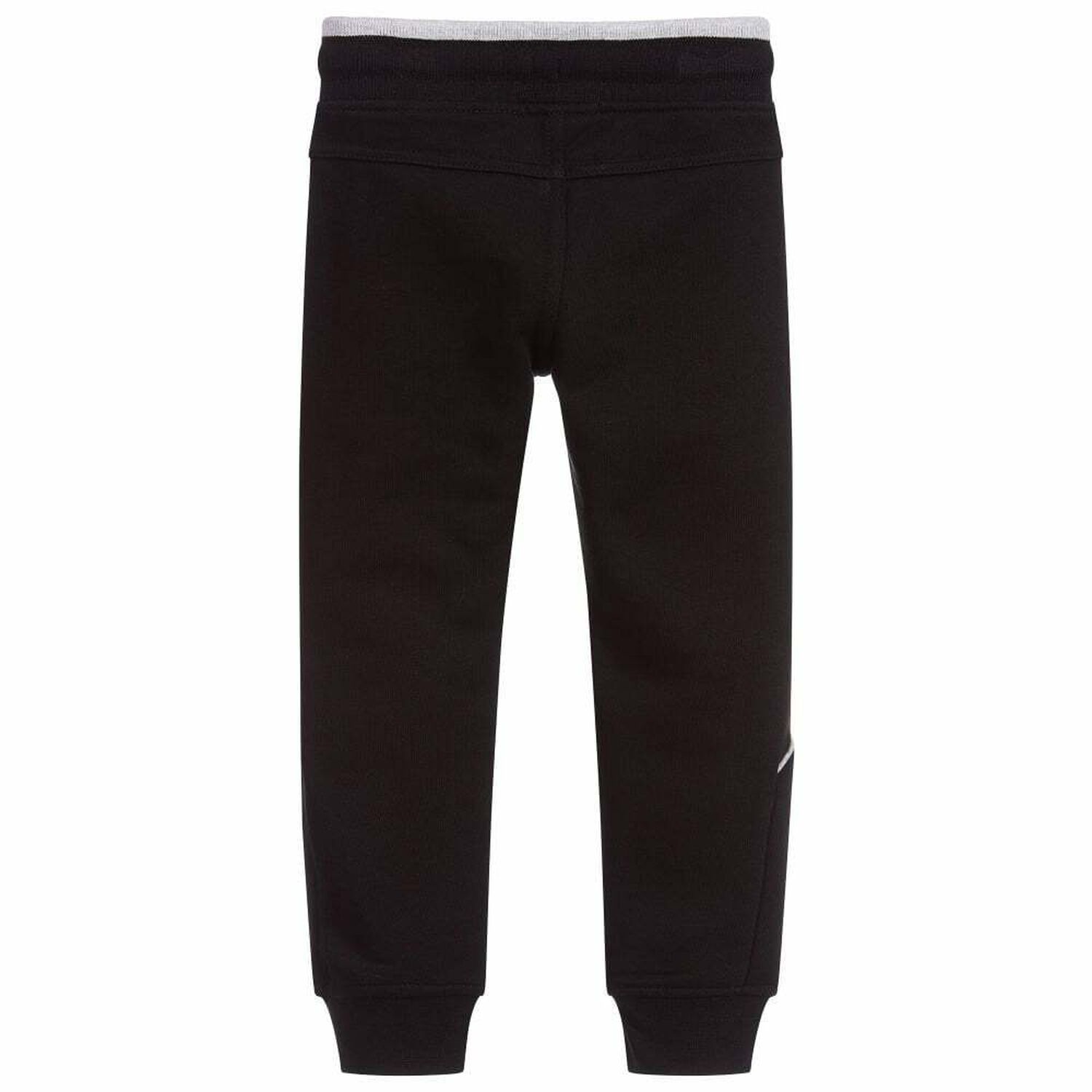 Boys Black Logo Joggers, 2, hi-res image number null